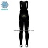 Set Fietsshirt Lange Mouw + Lange Koersbroek 2023 Lotto-Kern Haus Winter Thermal Fleece Geel Zwart
